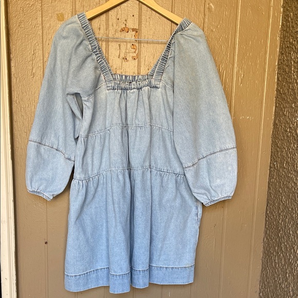 Free People Lou Jean babydoll Dress - Picture 3 of 8